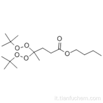 Acido pentanoico, 4,4-bis [(1,1-dimetiletil) dioxy] -, butilestere CAS 995-33-5